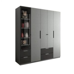 Tủ Quần Áo 4 Cánh Gỗ MDF - TQAVP02
