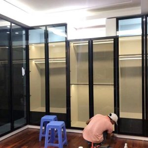 Tủ Quần Áo Cửa Lùa Kịch Trần - TQAVP43
