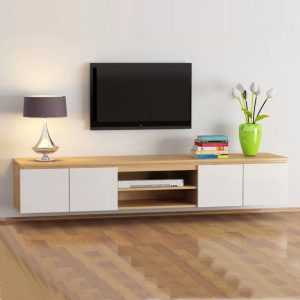 Kệ Tivi Treo Tường Phòng Khách Chung Cư Hiện Đại - KTVP15