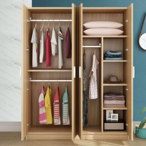 Tủ Quần Áo 4 Cánh 1m6 - TQAVP01