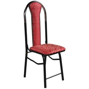 Ghế gấp khung thép đệm đỏ