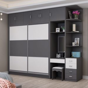 Tủ Quần Áo 6 Buồng Kết Hợp Bàn Trang Điểm - TQAVP18