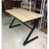 Bàn chân sắt chữ Z gỗ công nghiệp 1m2