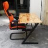Bàn chân sắt mặt gỗ cao su chữ Z