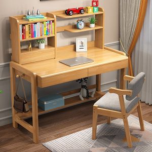 Bàn học gỗ sồi tự nhiên