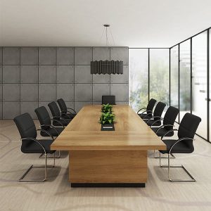 Bàn hội nghị sang trọng bằng gỗ MDF giá rẻ