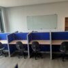 Module Bàn Làm Việc 8 Người Vách Ngăn Nỉ - BLVVP54