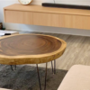 Bàn sofa gỗ me tây