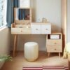 Bàn Trang Điểm Gương Lật Phong Cách Bắc Âu - BTDVP11