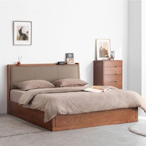 Giường Ngủ Gỗ Sồi Đa Năng Tiện Dụng - GNVP01