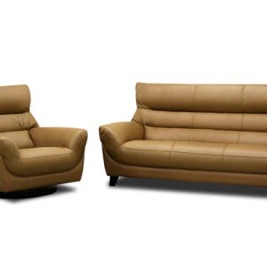 Bộ Sofa Da Bò Cao Cấp Nhập Khẩu Nhật Bản Màu Be - SDVP12