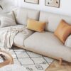 Sofa văng bọc vải cotton sang trọng