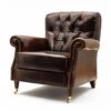 Ghế Sofa Da Bò Thật Tân Cổ Điển - SGVP14