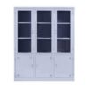 Tủ Sắt 3 Cánh Kính 1m35 Giá Rẻ - TSVP02